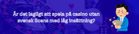 Utforska Utländska Casino med Låg Insättning - Spela Smart och Säkert